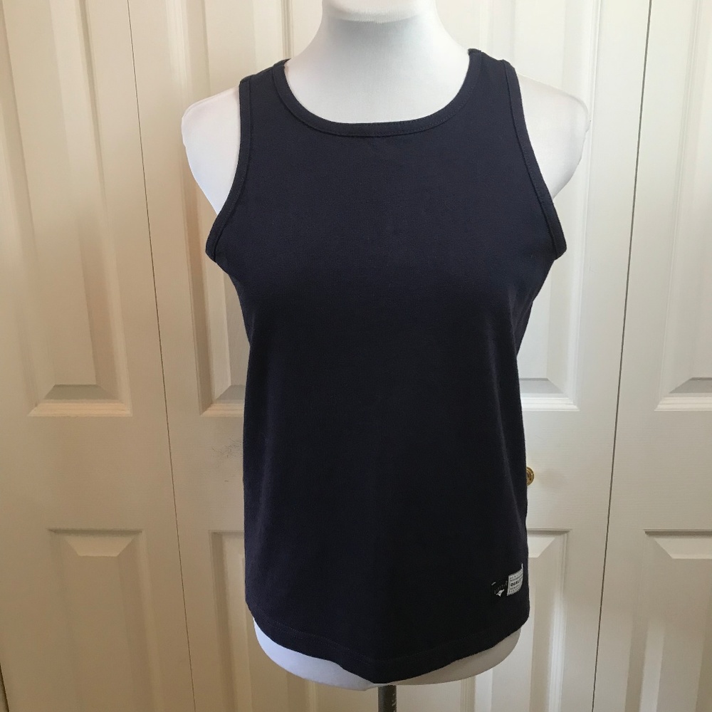 Cheetah Navy Performance Athletic Tank Top M 10/12